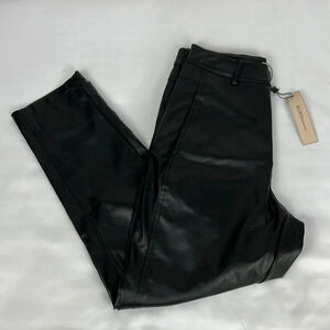 BCBGeneration New Women’s XS Black Faux Leather Skinny‎ Pant